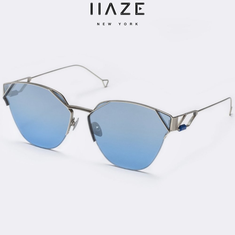 Haze Collection ‘Nomad’ Sunglasses (SILVER DELFT)